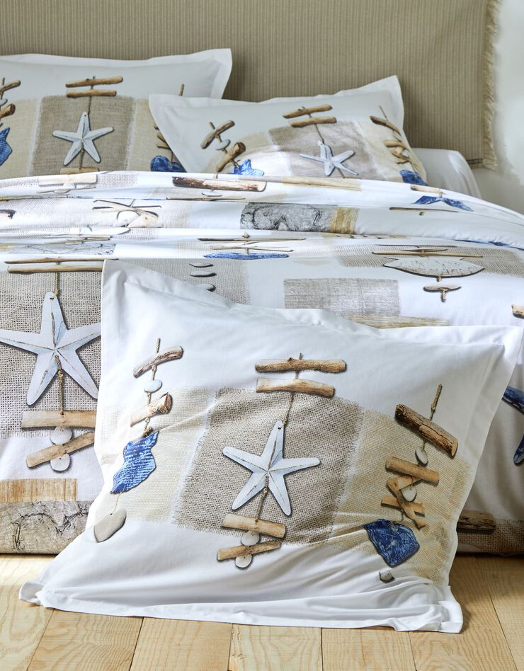 Linge de lit Lacanau coton (blanc)