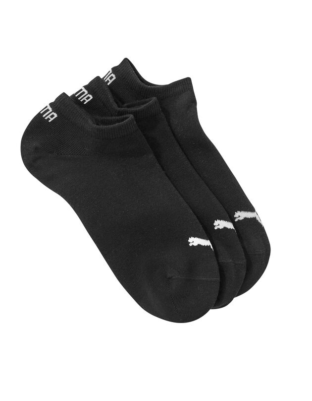 Chaussettes Sneaker - lot de 3 paires noires, noir, hi-res