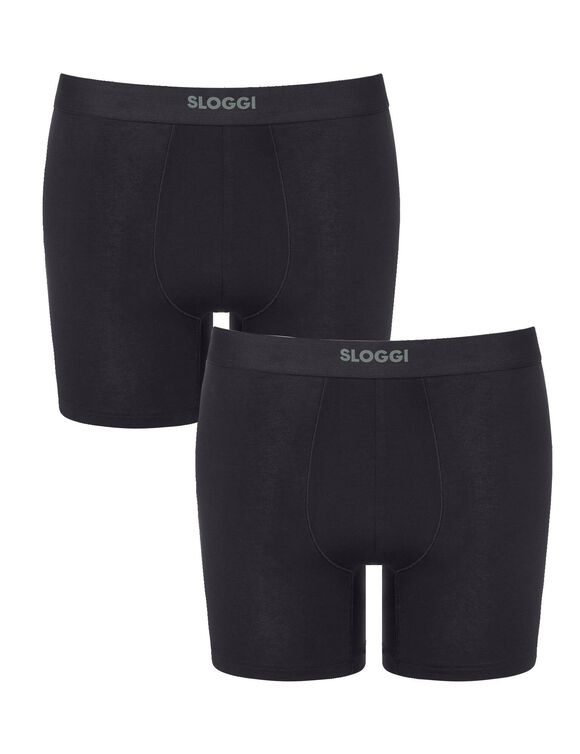 Lange shorty Ever Ease SLOGGI® - set van 2 (zwart)