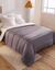 Dekbed in microvezel met Pastel print 200g/m2 (roze)