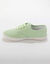 Sneakers in geborduurd canvas (groen)