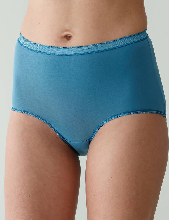 Basic supermaxislip - set van 3 (oranje + blauw + eendenblauw)