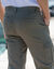 Cargobroek in ultrastretch keperstof - L30 (kaki)
