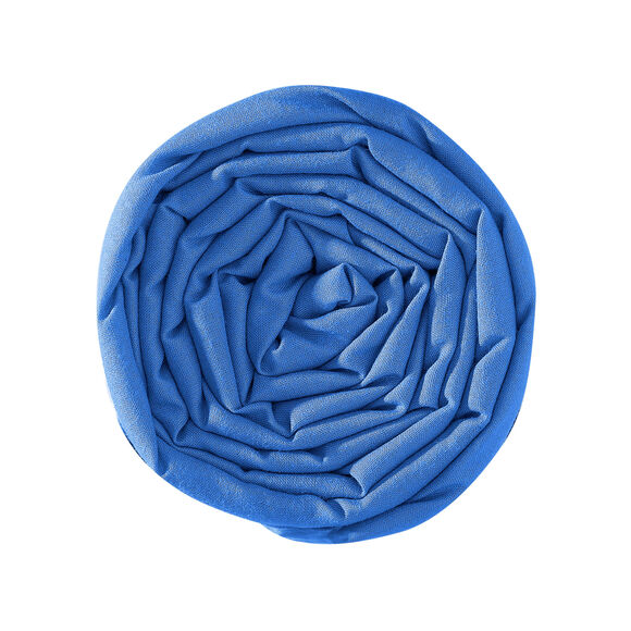 Drap-housse uni coton bonnet 32 cm (océan)