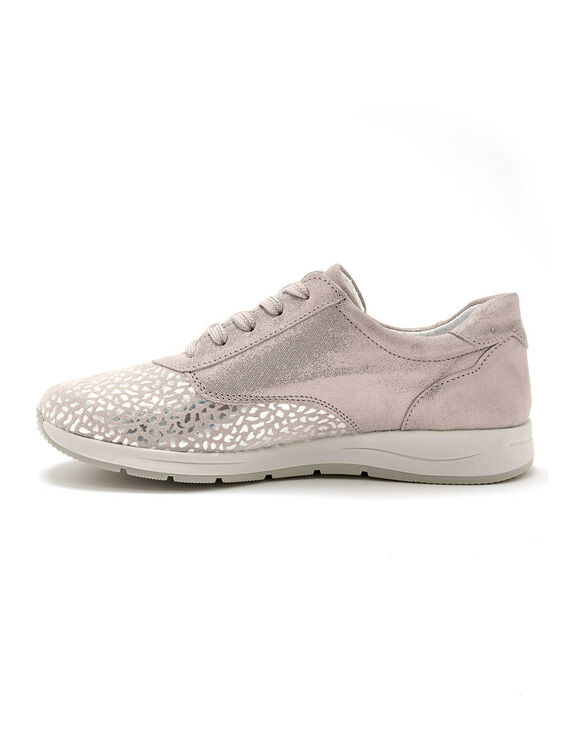 Derbies en cuir Hallux Confort (beige)