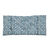 Long coussin de sol imprim&eacute; indien (bleu)