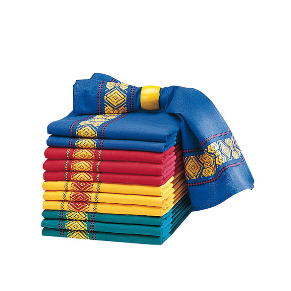 Servet, geruit LAnden - Sets (landes)