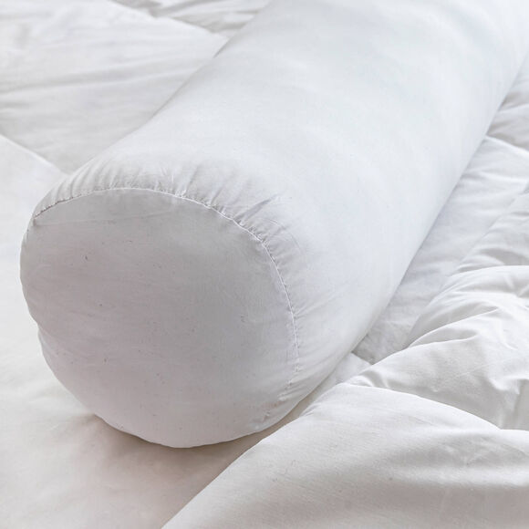 Traversin microfibre confort moelleux (blanc)