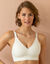 Soutien-gorge moul&eacute; invisible dentelle  microfibre - sans armatures (ivoire)