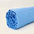 Drap-housse irrétrécissable uni coton (bleu)