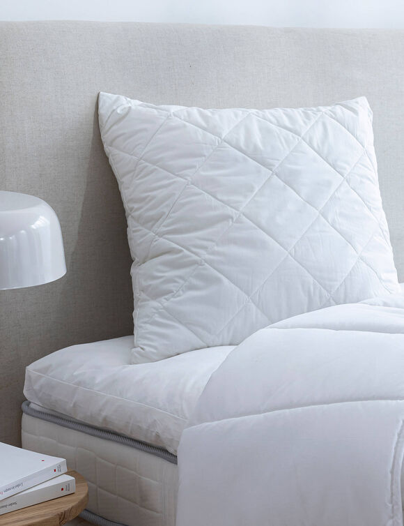 Oreiller mémoire de forme F.A.N.® Antibac ferme (blanc)