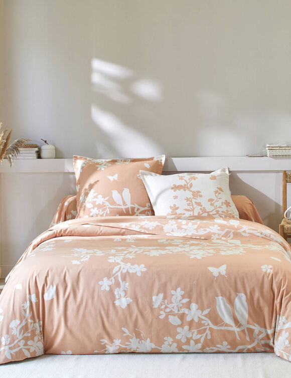 Linge de lit Nina coton (melon)