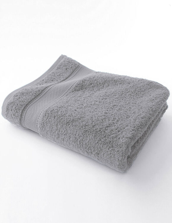 Effen badstof 540g/m2, luxe comfort (grijs)