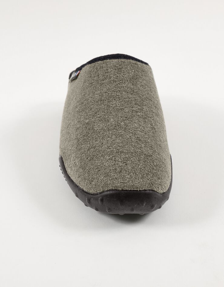 Mules homme semelles Airplum textile éponge, kaki Mules homme semelles Airplum textile éponge, kaki, hi-res image number 3