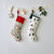 Decoratieve kerstsok (groen)