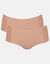 Naadloze Shorty ZERO van microvezel - set van 2 (huidkleur)