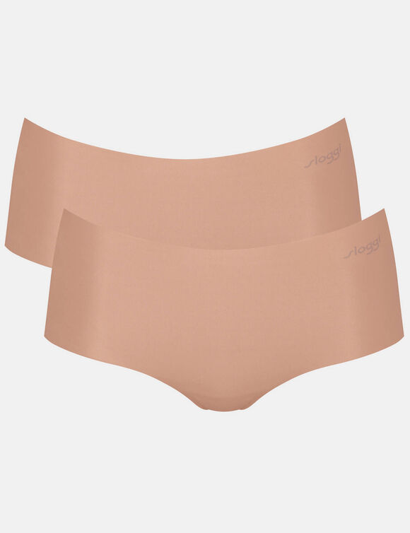 Shorty ZERO Microfibre sans coutures - lot de 2 (peau)