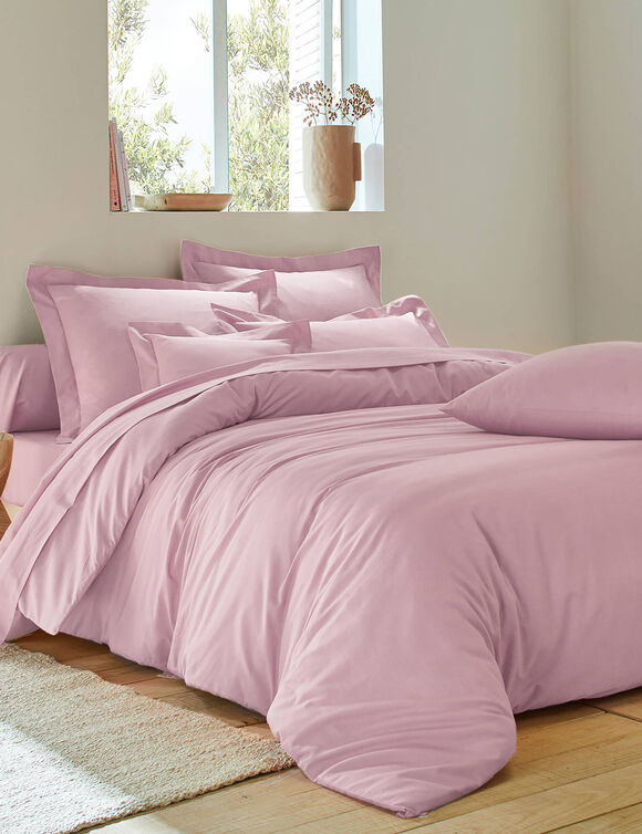 Linge de lit uni - coton 57 fils/cm&sup2; (lavande)