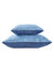 Couette bicolore microfibre 500 g/m&sup2; (bleu oc&eacute;an / bleu ciel)