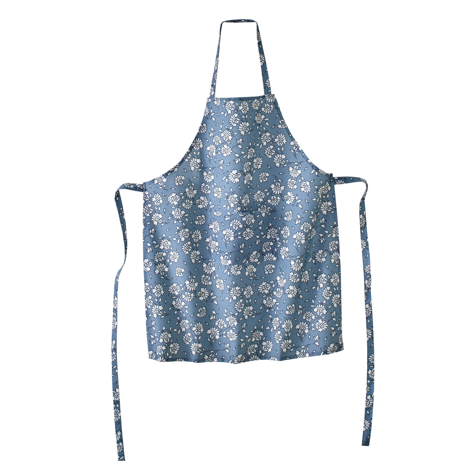Tablier Court Sans Manches Femme - Léger, 2 Poches, Motif Tissé - Pour Maison Et Jardin - 6