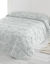 Dekbed in microvezel met confettiprint 200 g/m² (wit / grijs)