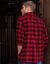 Chemise carreaux flanelle - lot de 3 (rouge + jaune + bleu canard)