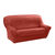 Voorgevormde, gematelasseerde hoes - fauteuils en zitbanken (terracotta)