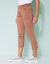 3/4-broek met elastische taille (koffie)