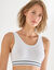 Brassi&egrave;re sport sans armatures - lot de 2 (blanc + noir)