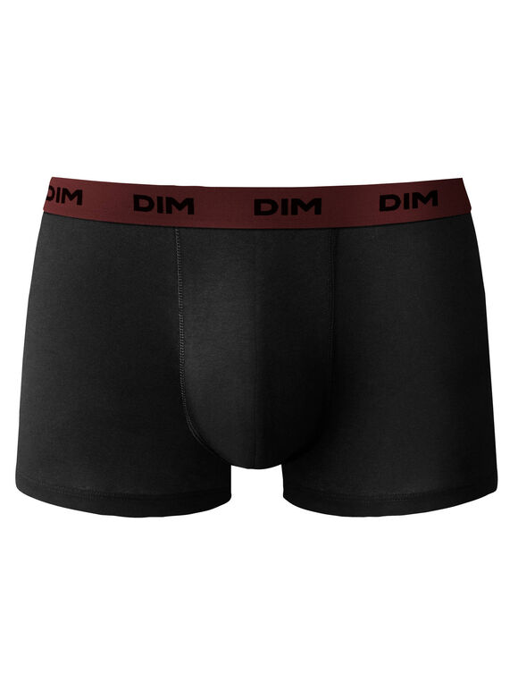 Boxer Mix And Colors DIM - lot de 3  (noir + vert + bordeaux)