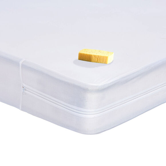 Waterdichte, rekbare matrashoes van 30 cm (wit)