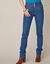 Rechte jeans met hoge taille - kleine lengte (stone)