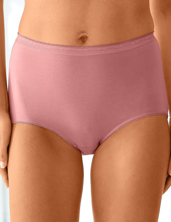 Culotte super maxi basique - lot de 3 (marine + terracotta + jaune)