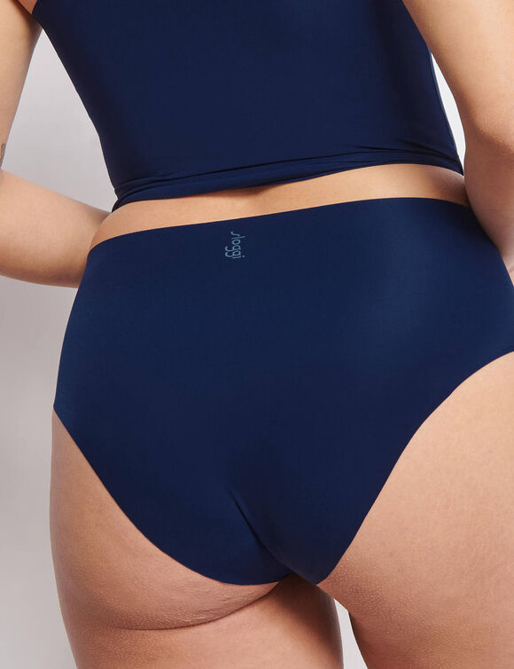 Culotte haute « Zéro Feel  2.0» microfibre effet seconde peau  (marine)