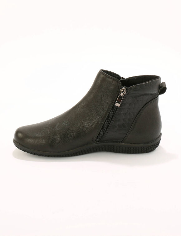 Boots cuir (noir)