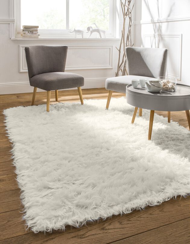 Tapis poils longs (naturel)