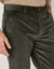Chino-broek van fluweel met fijne ribbels (grijsgroen)