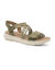 Sandalen met scratchsluiting (kaki)