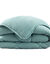 Fleece-dekbed 350 g/m&sup2; (watergroen)