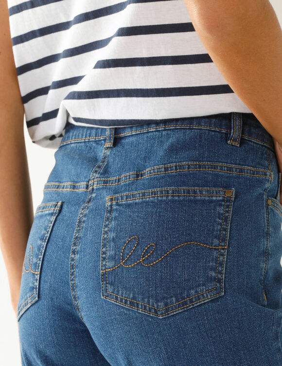 Jean droit cargo (stone)