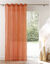 Panneau voile uni finition œillets (terracotta)