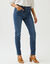 Slimjeans met 7/8-lengte, hoge taille, grote lengte (stone)