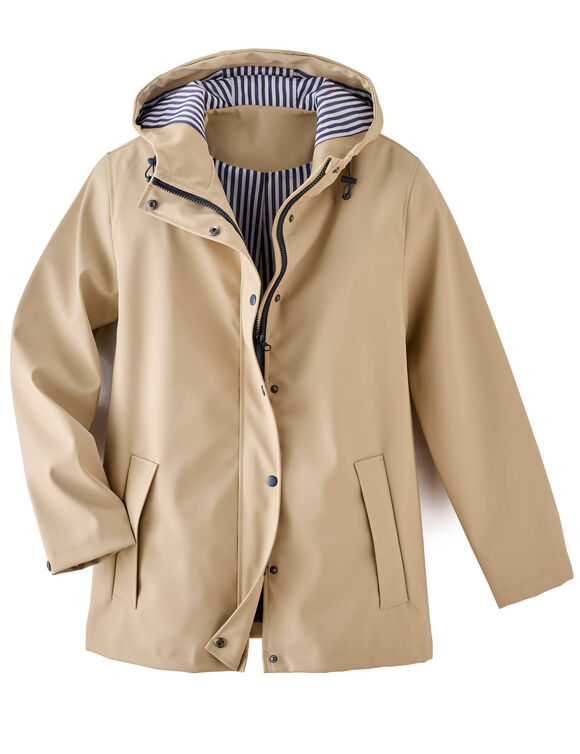 Cir&eacute; d&eacute;perlant &agrave; capuche (beige)