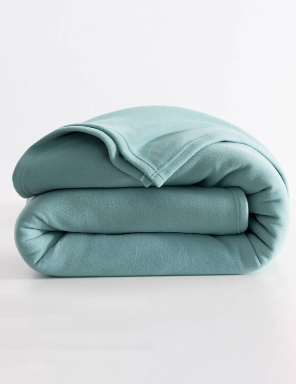 Deken in Thermotec&reg; fleece 450g/m2, luxe kwaliteit (watergroen)
