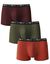 Shorty - set van 3 (rood + groen + oranje)