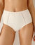 Culotte coton forme super maxi - lot de 2 (ivoire + rose grisé)