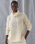 Pull col boule, maille anglaise (&eacute;cru)