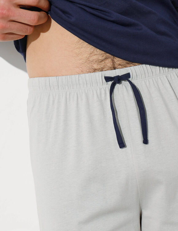 Pantalon pyjama gris (gris)