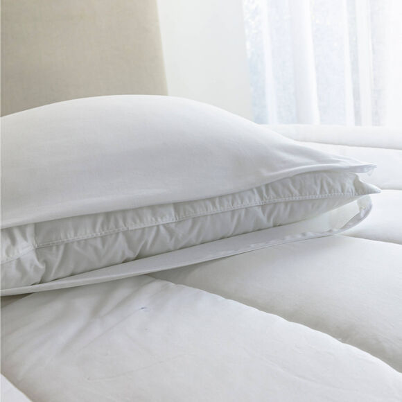 Taie pour oreiller sp&eacute;cial cervicales (blanc)