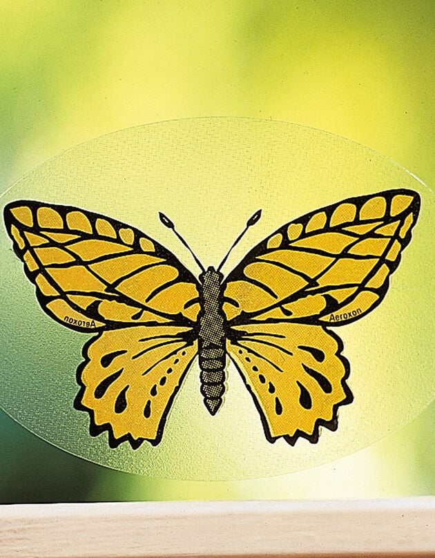 "Vlinder" anti-insectensticker - set van 4 (vlinders)
